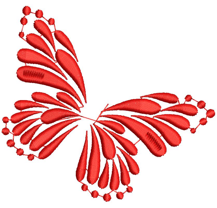 Butterfly Free Embroidery Design Download